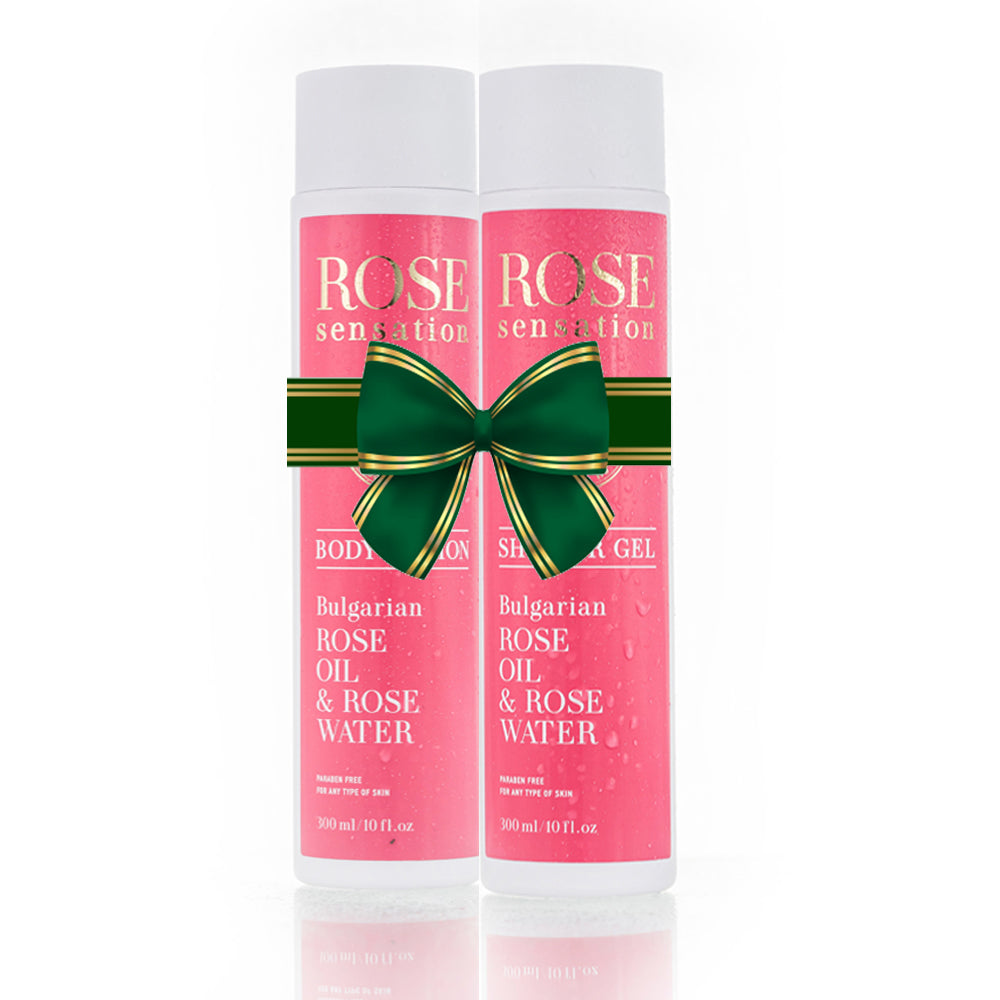 Signature Rose skin set shower gel and body lotion – RoseSensation
